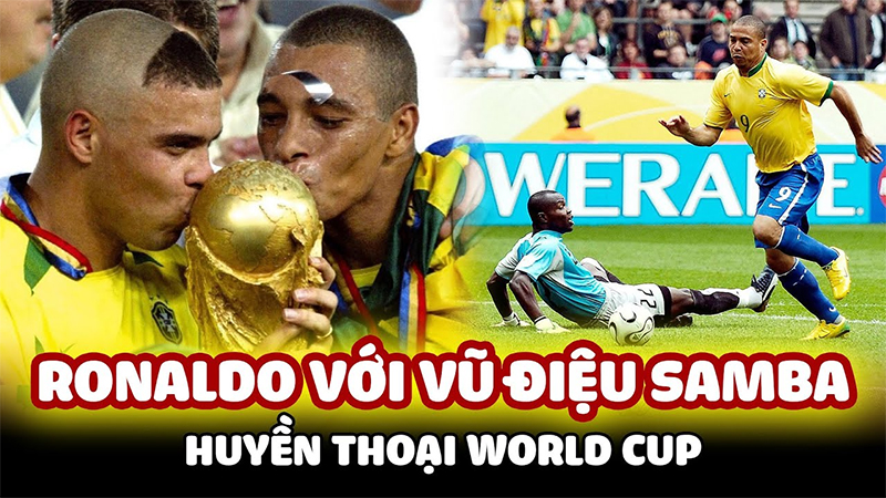 Ronaldo de Lima với 15 bàn thắng