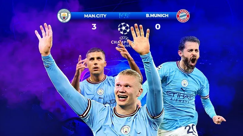 Manchester City rộng đường vào bán kết